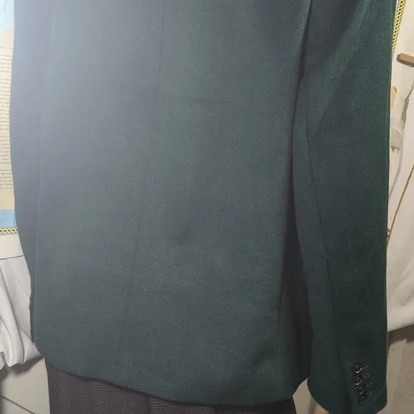 NWT Banana Republic Factory Green Brushed Double-breasted Jacket - Picture 10 of 17